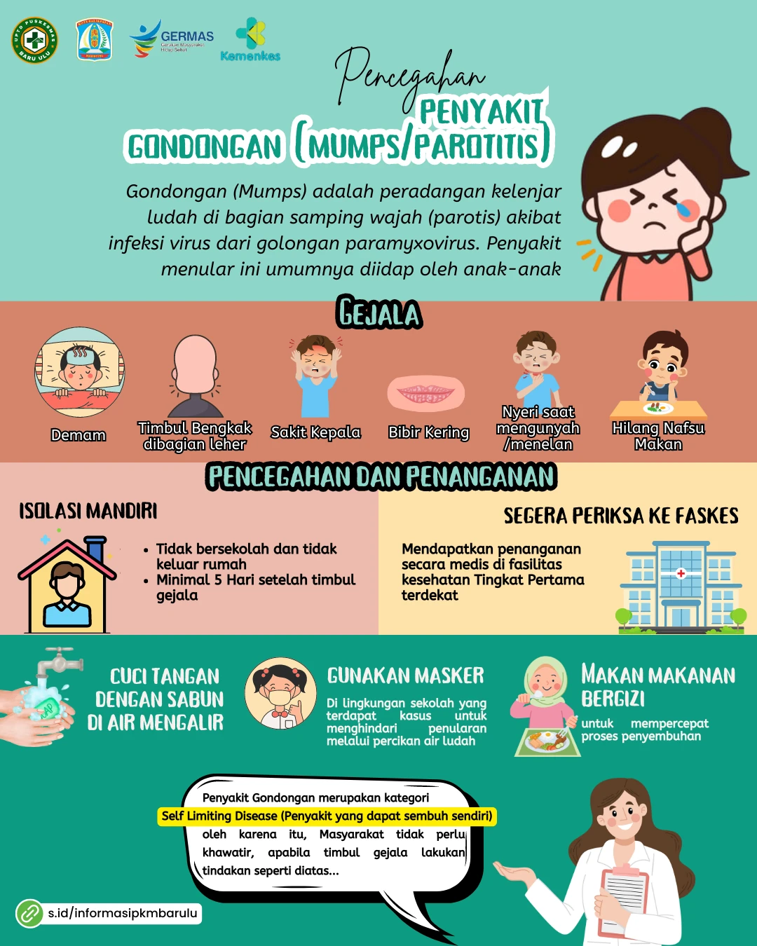 Penyakit Gondongan / Mumps